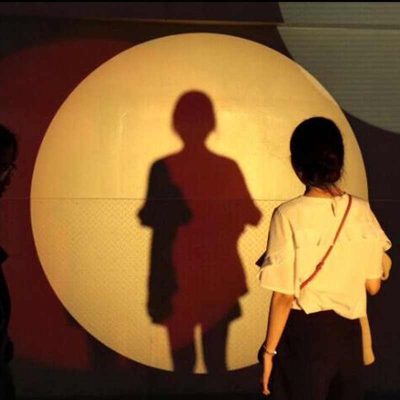 TH-360 Bi-color Led Gobo Projector Profile Spotlight with Zoom For Theater