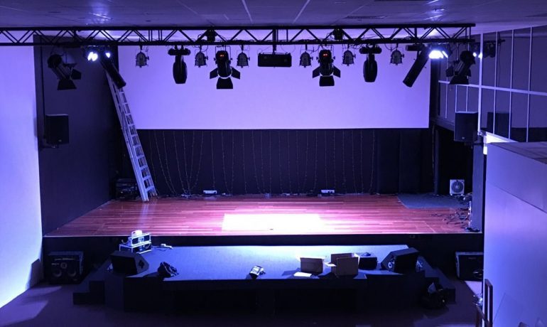 small stage lighting design